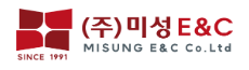 미성이앤씨 로고